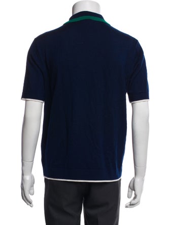 Casablanca 2025 Merino Wool Polo Shirt