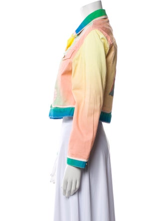 Casablanca Printed Denim Jacket