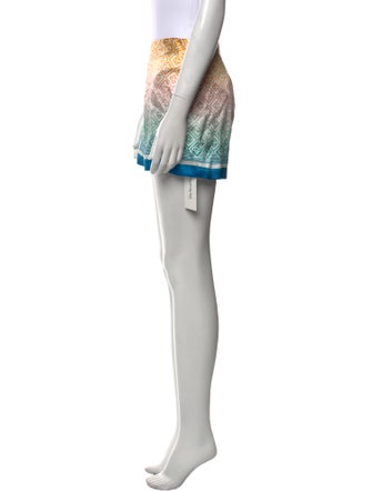 Casablanca Silk Mini Shorts