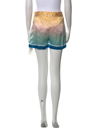 Casablanca Silk Mini Shorts