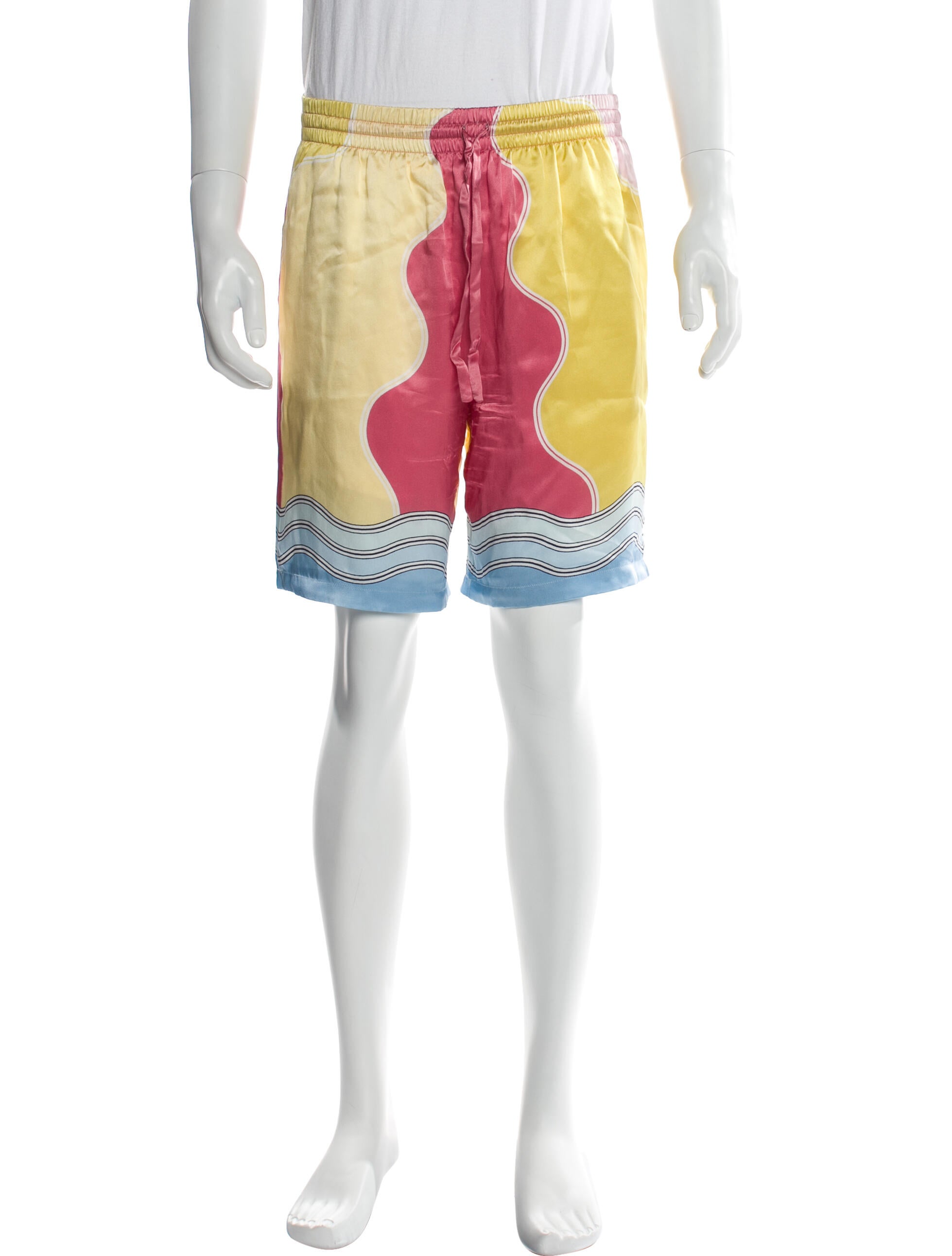 Casablanca Silk Shorts