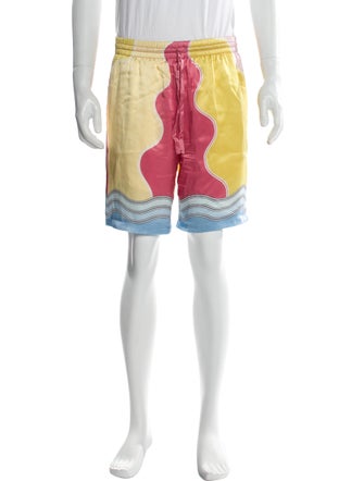 Casablanca Silk Shorts
