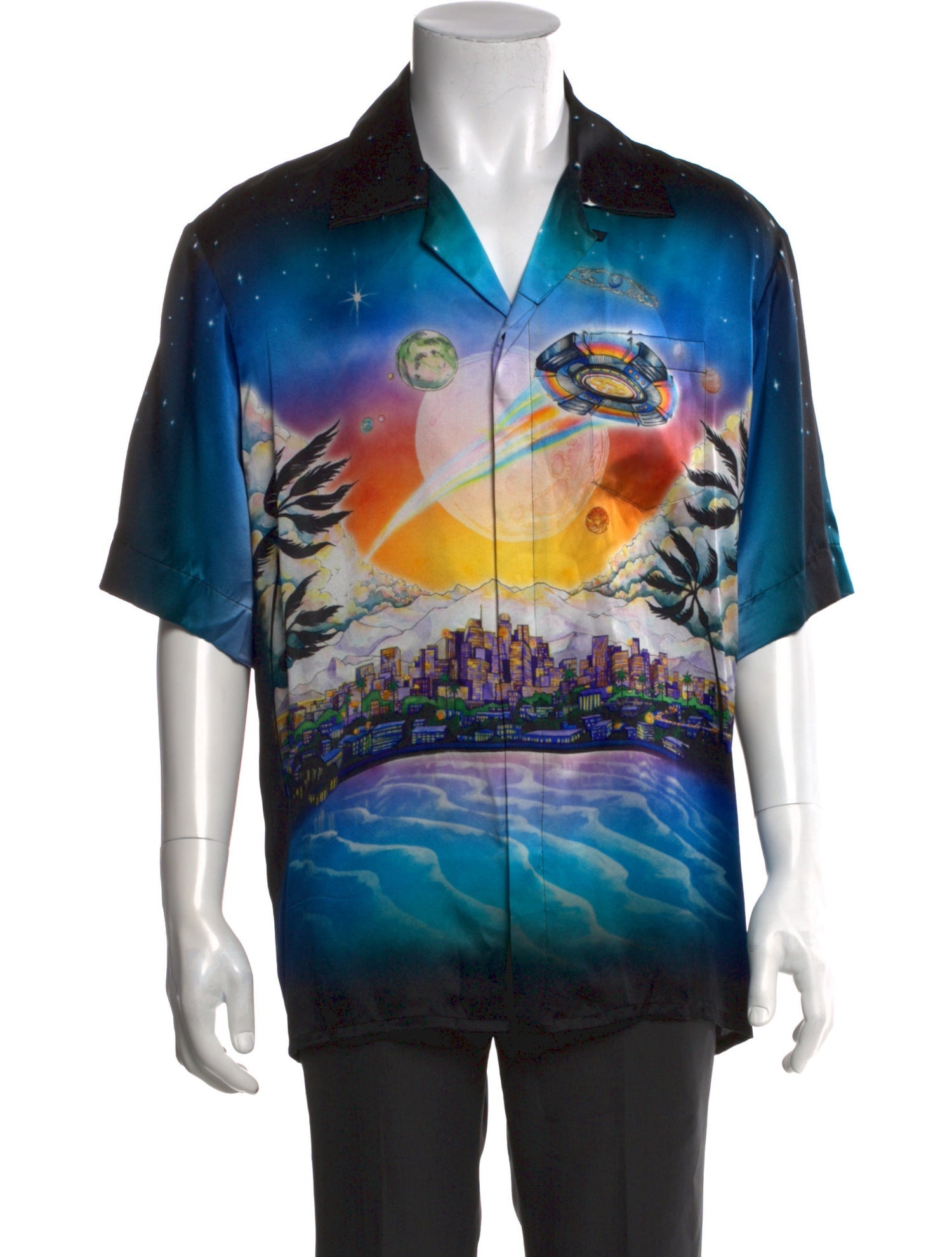 Casablanca La Prémonition Silk Shirt w/ Tags