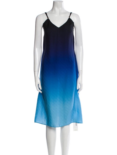 Casablanca Silk Knee-Length Dress