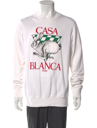 Casablanca 2021 Graphic Print Sweatshirt