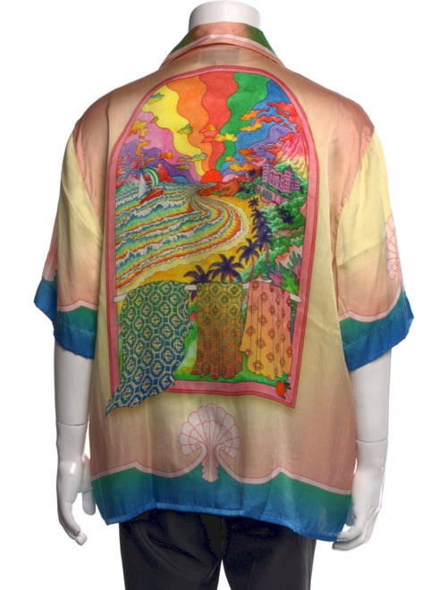 Casablanca 2021 Silk Shirt