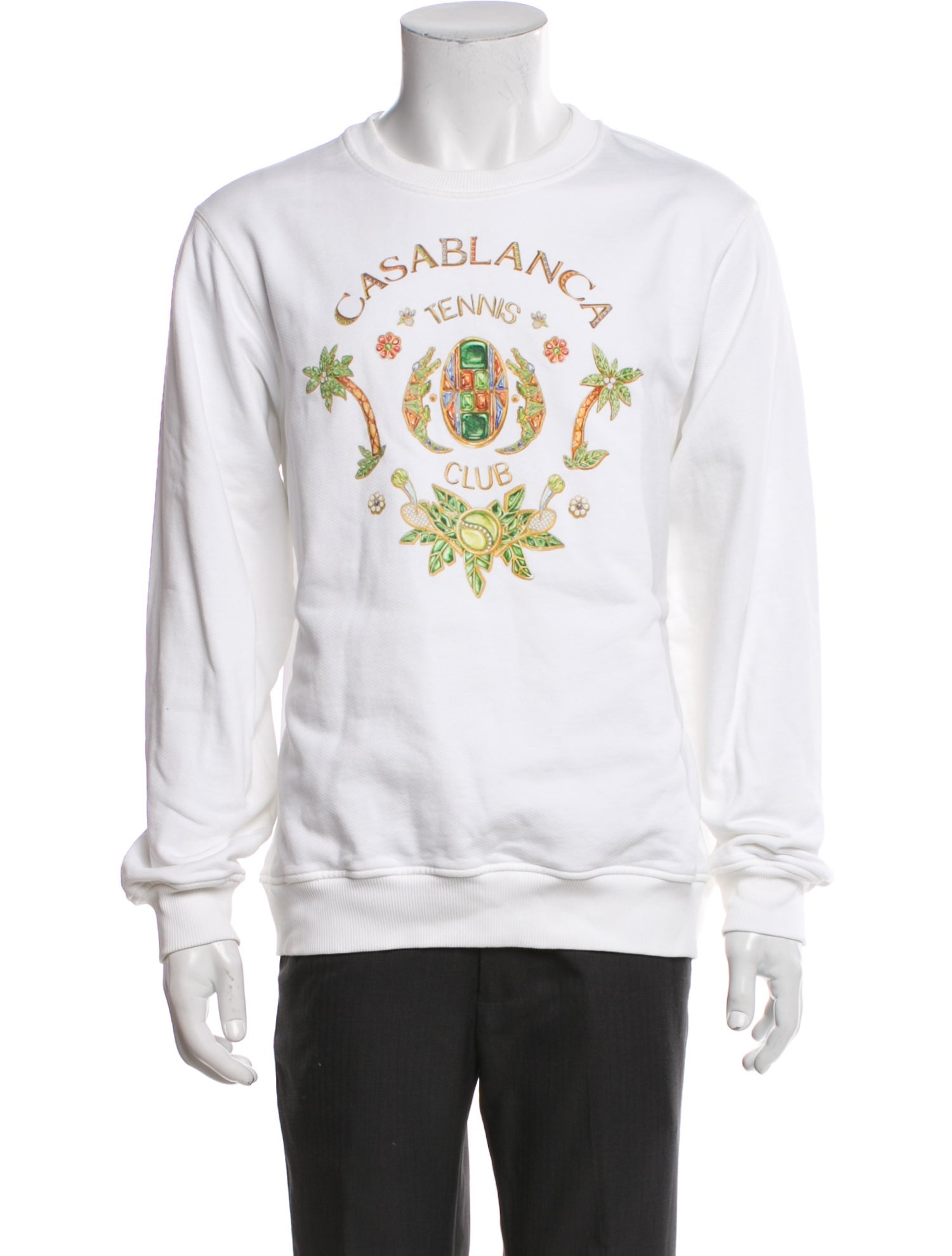 Casablanca 2024 Graphic Print Sweatshirt