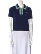 Casablanca 2025 Tennis Knit Polo Polo