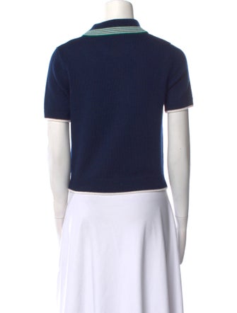 Casablanca 2025 Tennis Knit Polo Polo