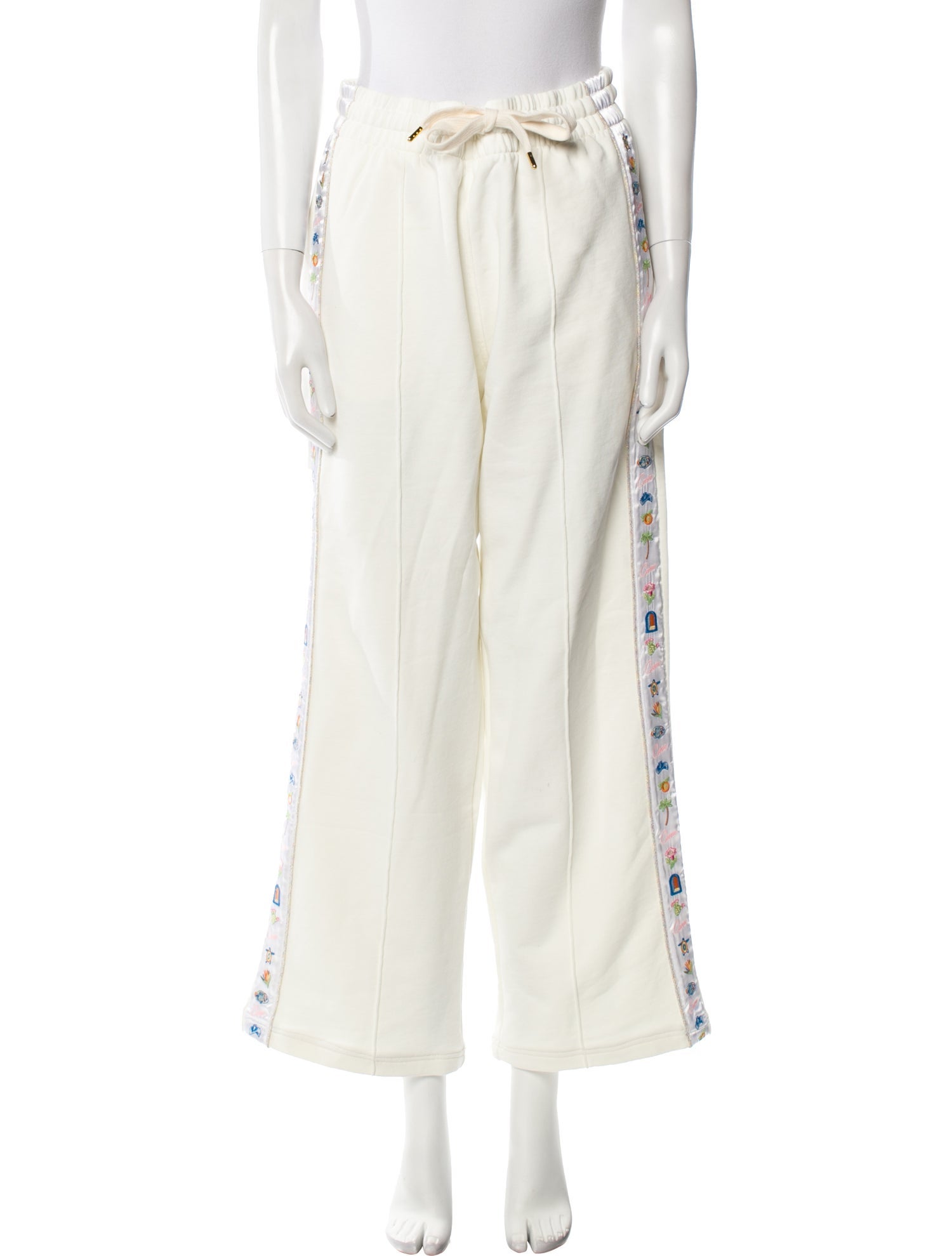 Casablanca 2023 Embroidered Track Sweatpant Lounge Bottoms