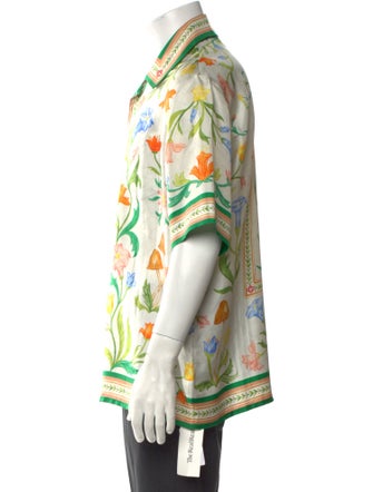 Casablanca 2023 Floral Print Shirt