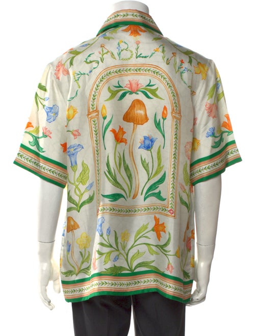 Casablanca 2023 Floral Print Shirt