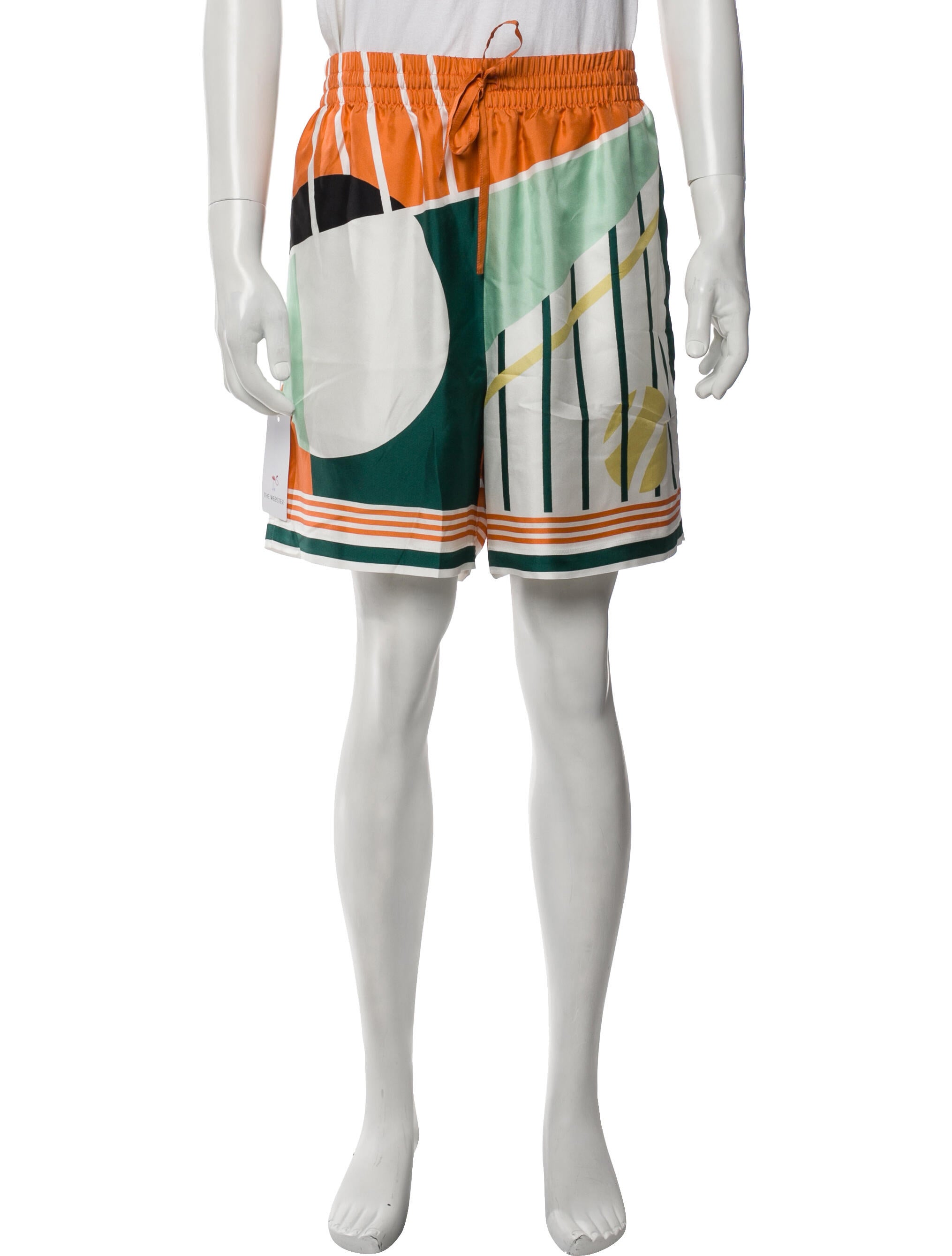 Casablanca Silk Jogger Shorts w/ Tags