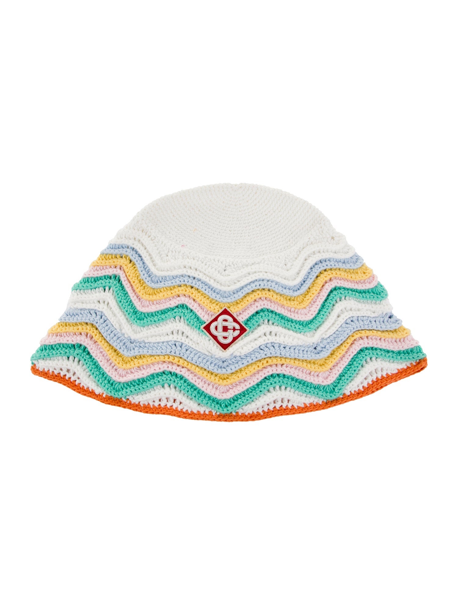 Casablanca Mens Multicolor Knit Hat w/ Tags