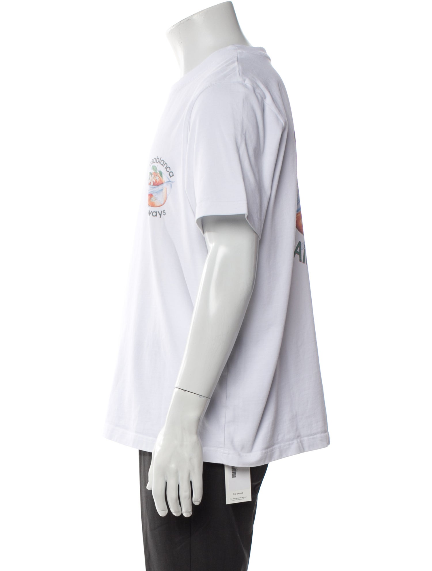 Casablanca Graphic Print Crew Neck T-Shirt