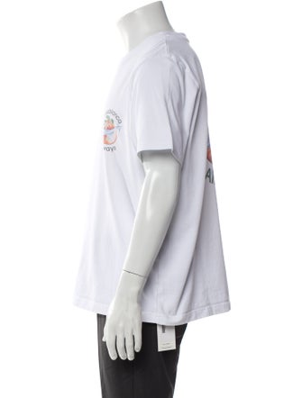 Casablanca Graphic Print Crew Neck T-Shirt