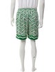 Casablanca Silk Jogger Shorts