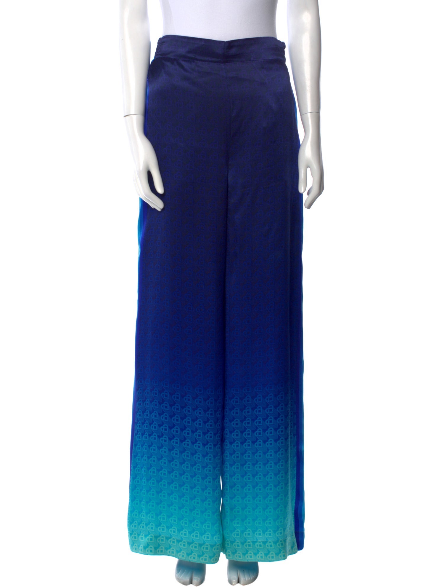 Casablanca Silk Wide Leg Pants w/ Tags