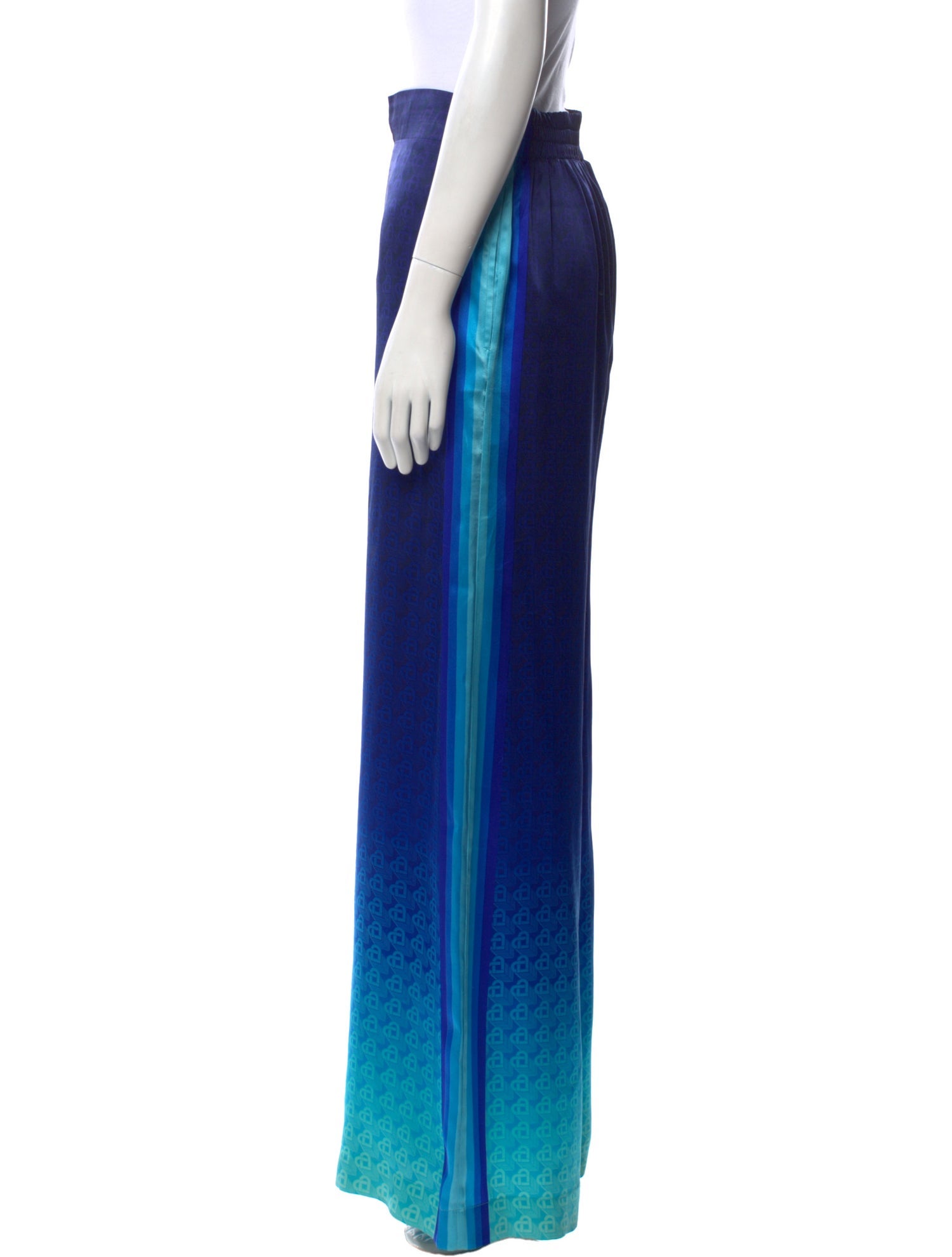 Casablanca Silk Wide Leg Pants w/ Tags