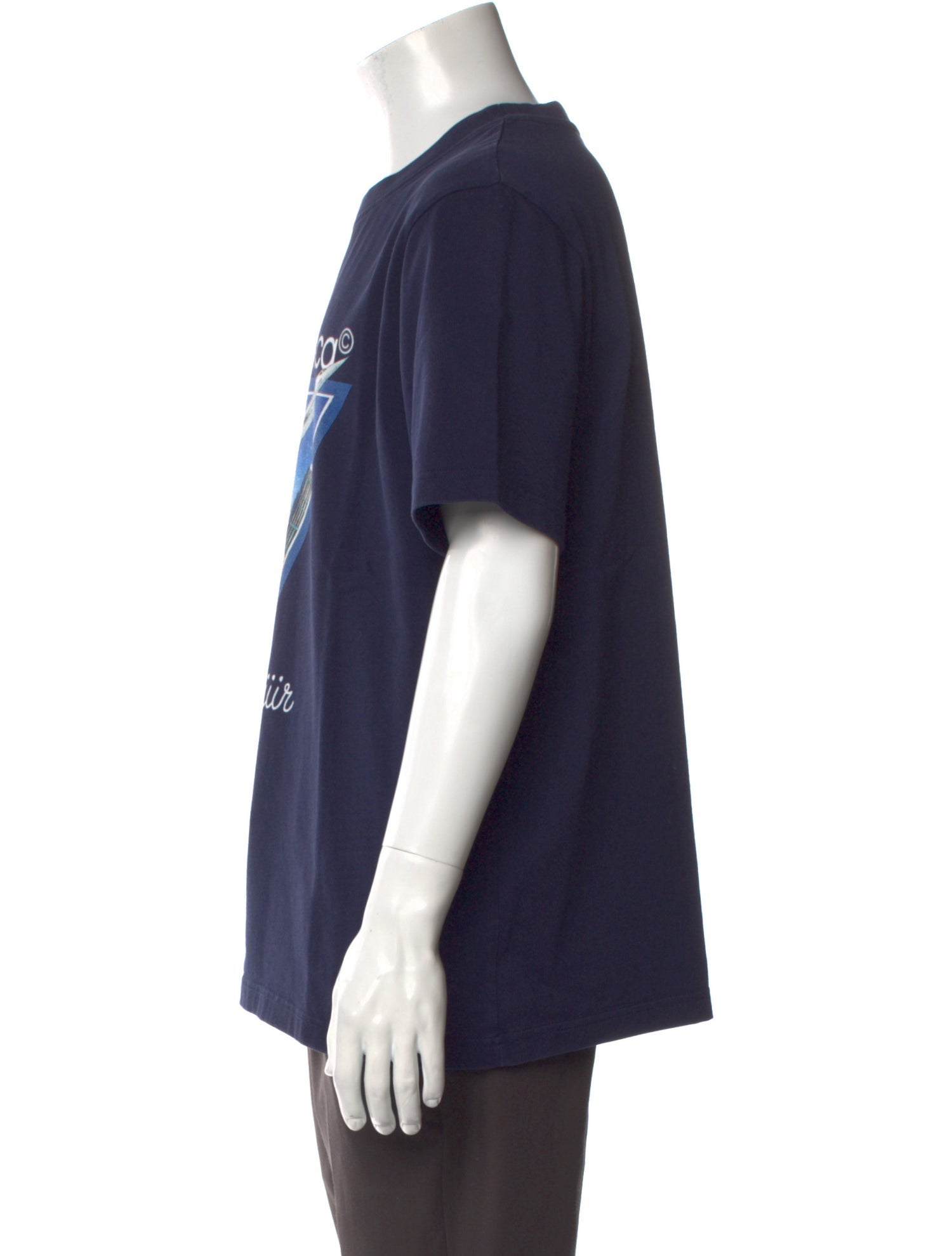 Casablanca Graphic Print Crew Neck T-Shirt