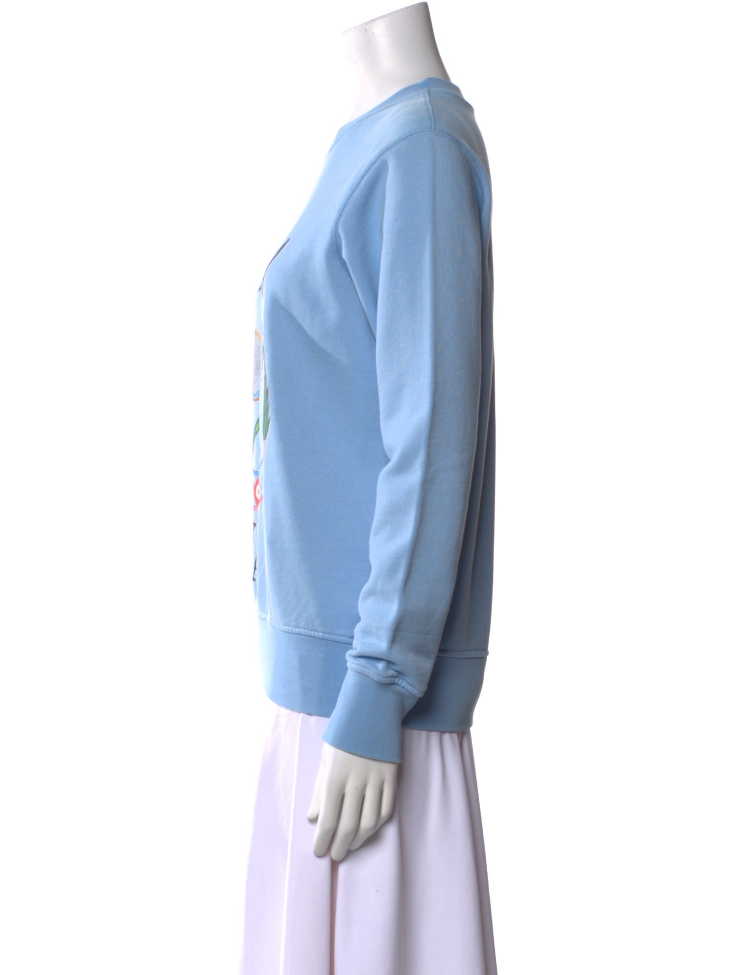 Casablanca Graphic Print Crew Neck Sweatshirt