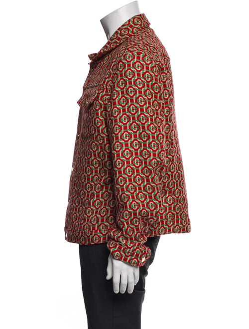 Casablanca 2021 Virgin Wool Trucker Jacket