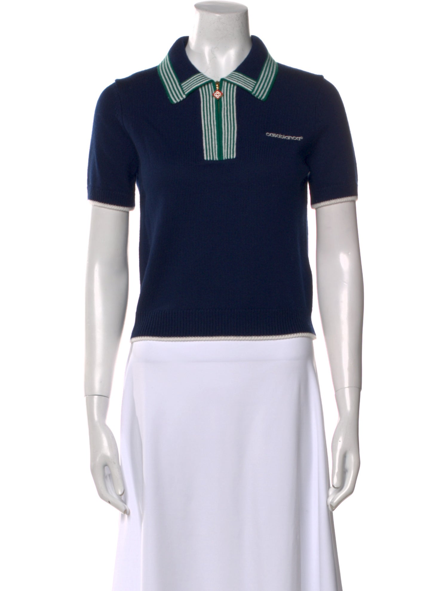 Casablanca 2025 Merino Wool Polo