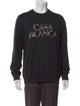 Casablanca Graphic Print Crew Neck Sweatshirt