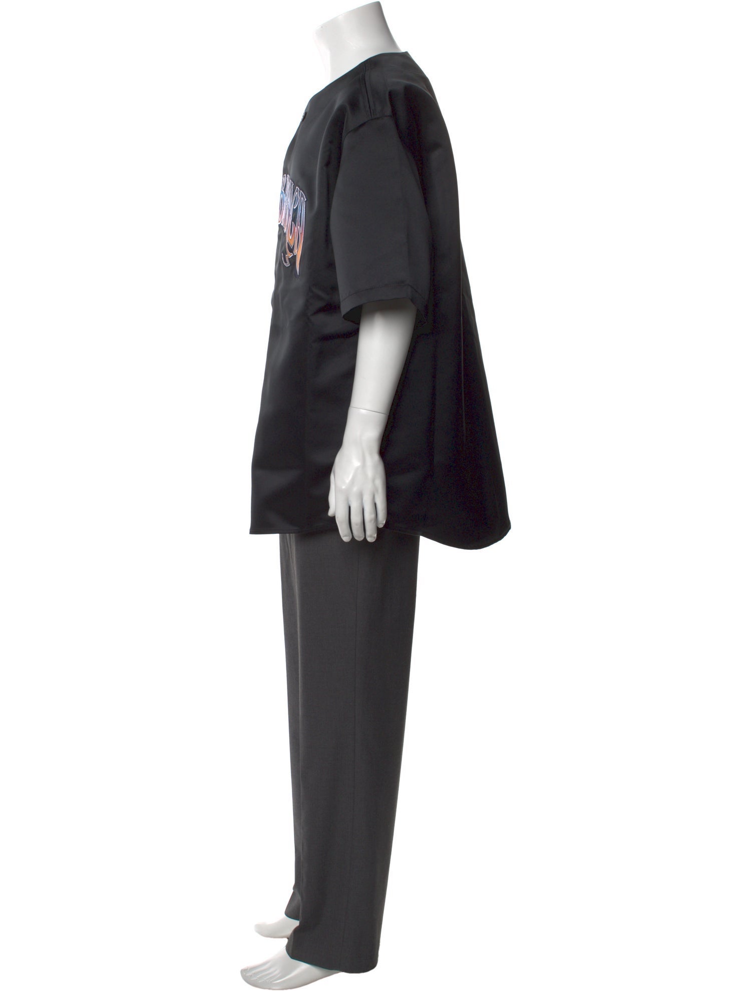 Casablanca Graphic Print Crew Neck Jersey