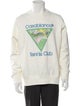 Casablanca Graphic Print Crew Neck Pullover