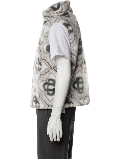 Casablanca 2025 Faux Fur Trucker Jacket