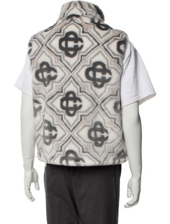 Casablanca 2025 Faux Fur Vest