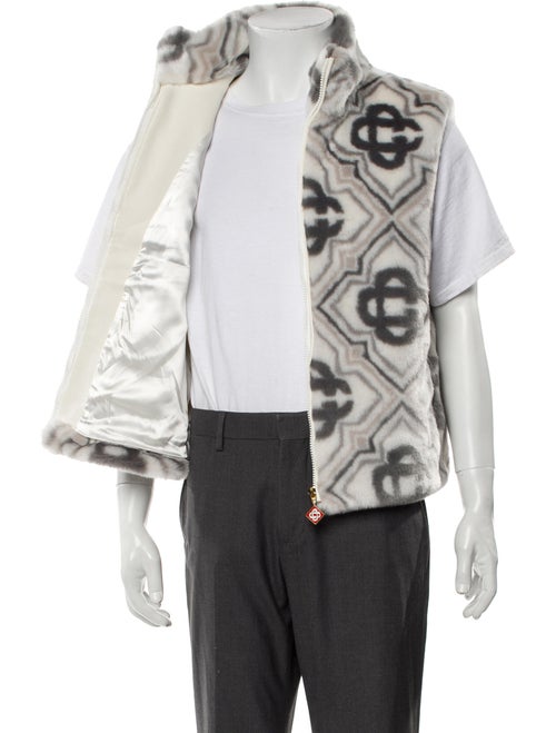 Casablanca 2025 Faux Fur Vest