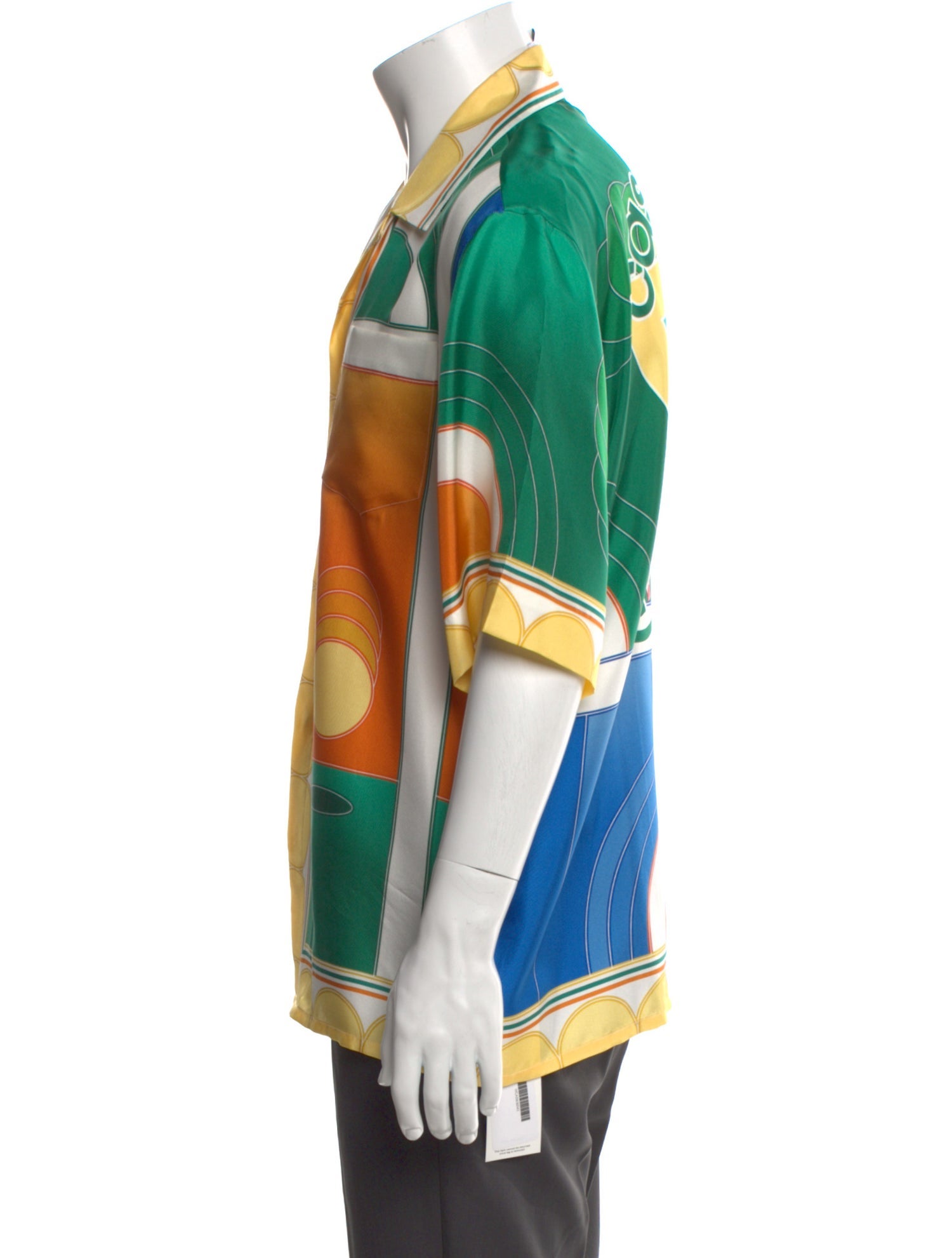 Casablanca Silk Printed Shirt