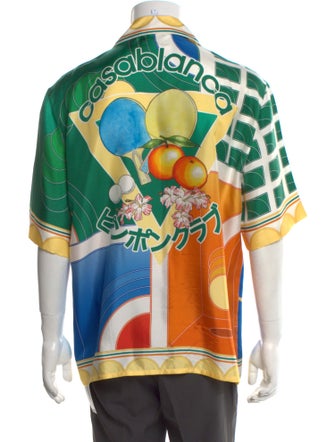 Casablanca Silk Printed Shirt