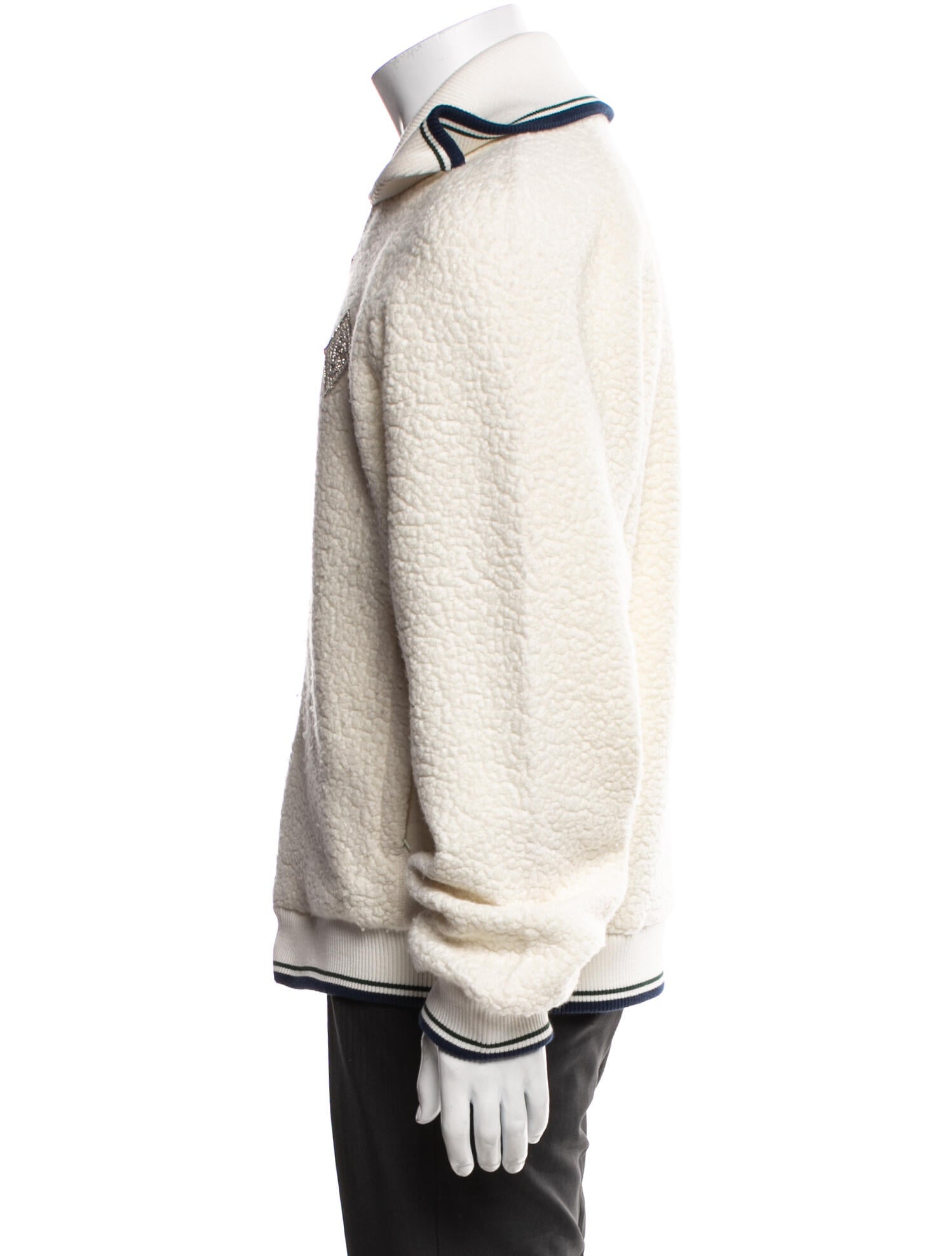 Casablanca 2025 Fleece Zip-Up Jacket