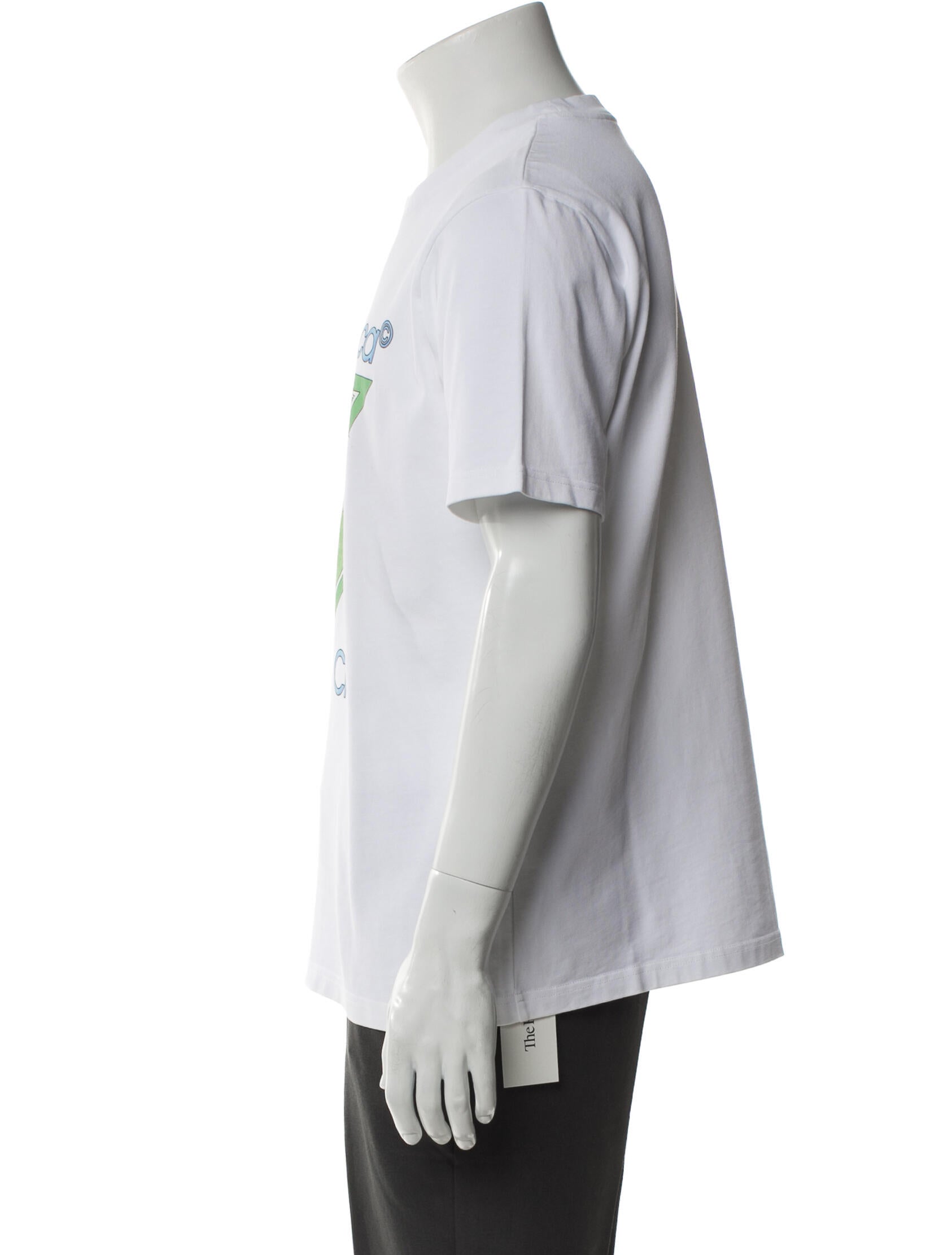 Casablanca Graphic Print Short Sleeve Shirt