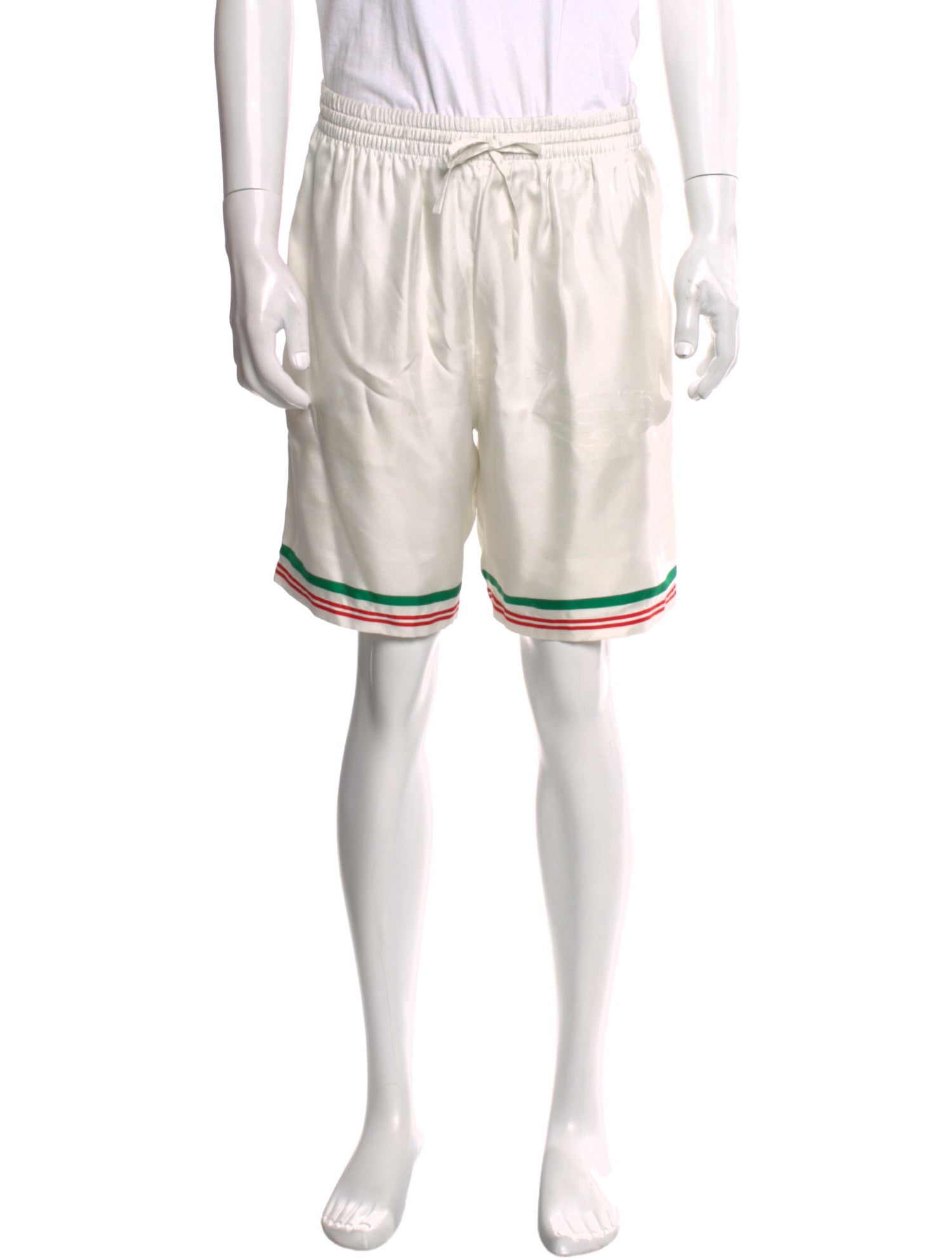 Casablanca Silk Jogger Shorts