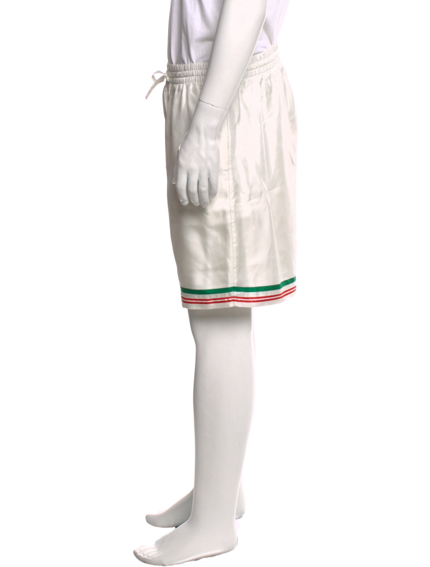 Casablanca Silk Jogger Shorts