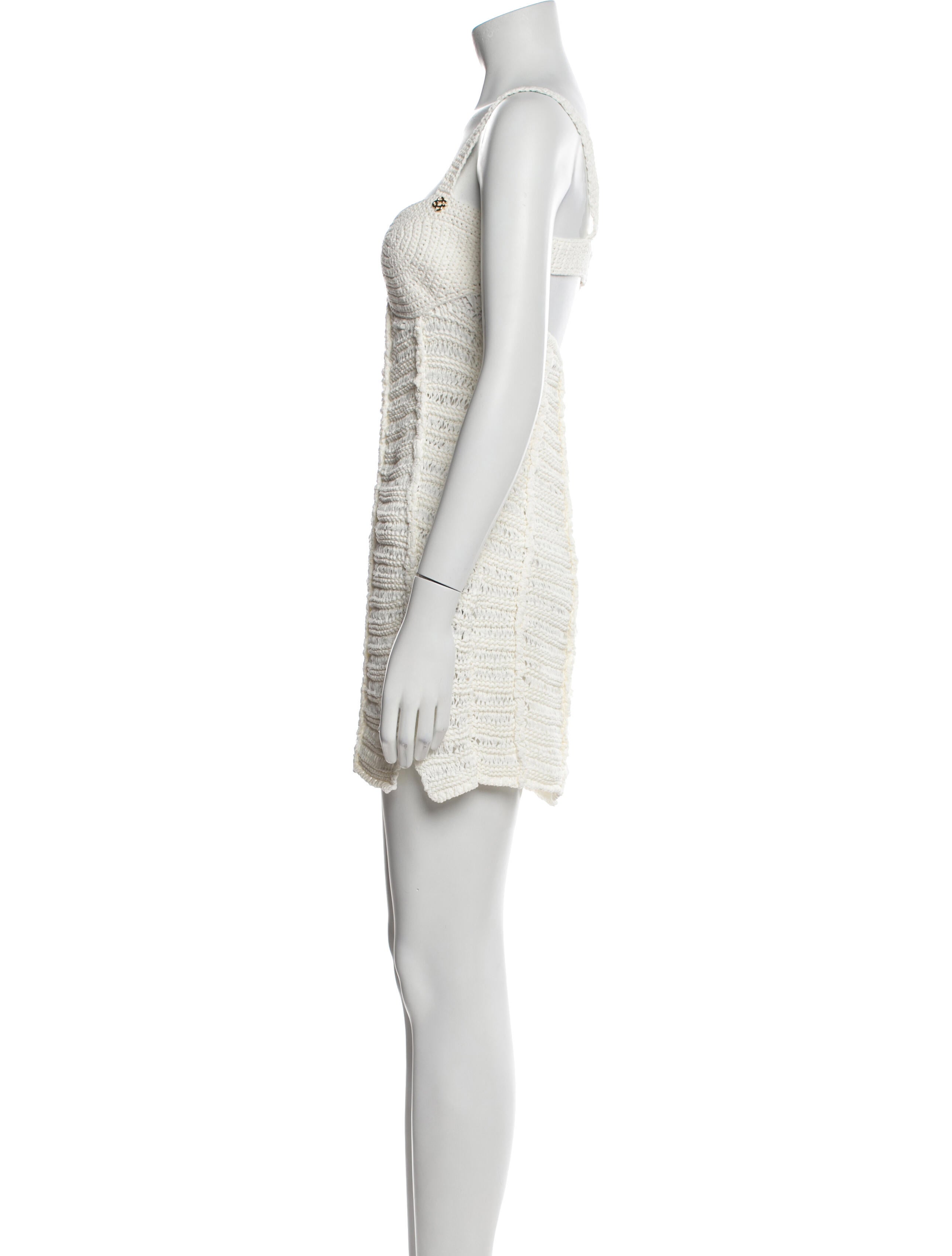 Casablanca Square Neckline Mini Dress w/ Tags