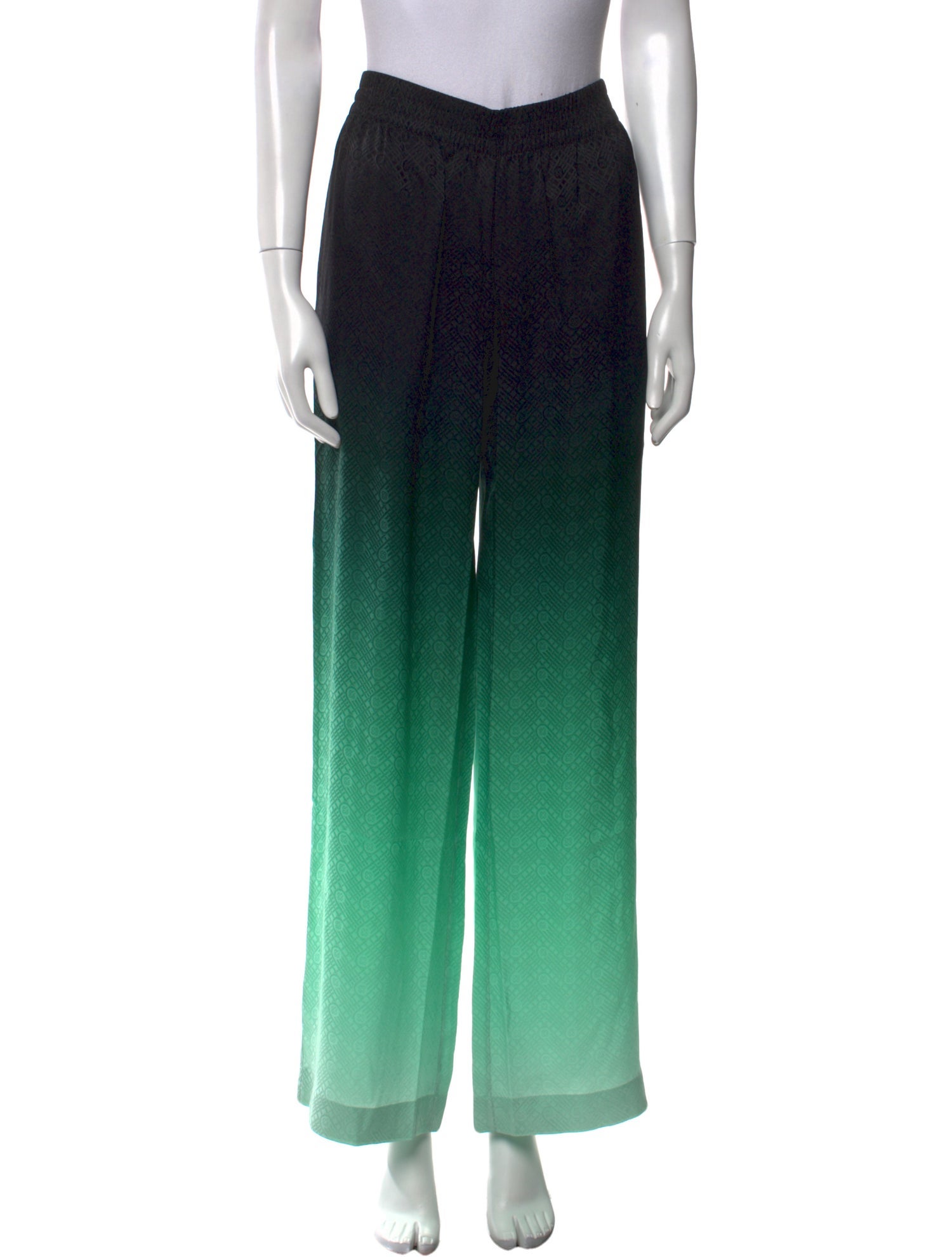 Casablanca Silk Wide Leg Pants w/ Tags