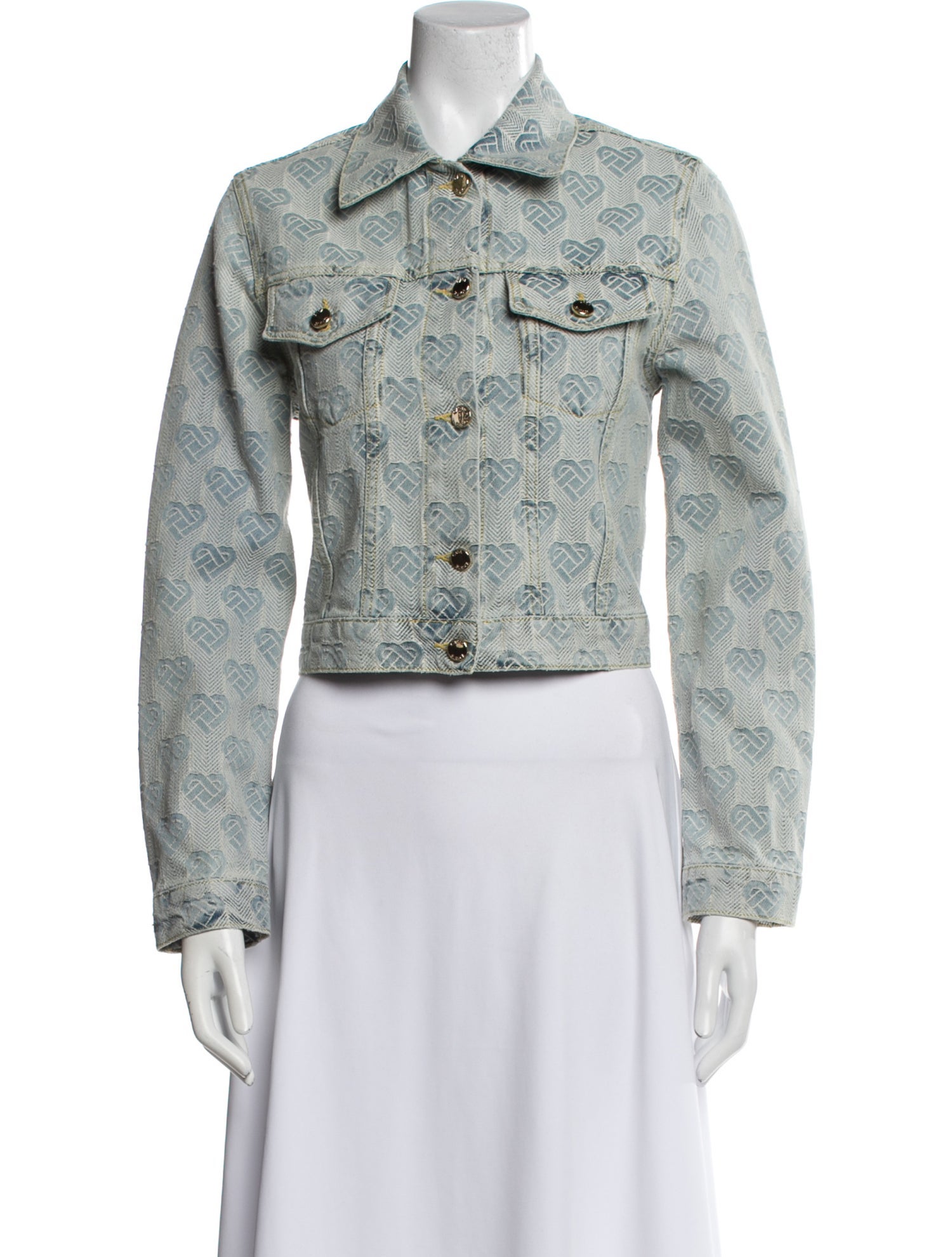 Casablanca 2024 Printed Denim Jacket