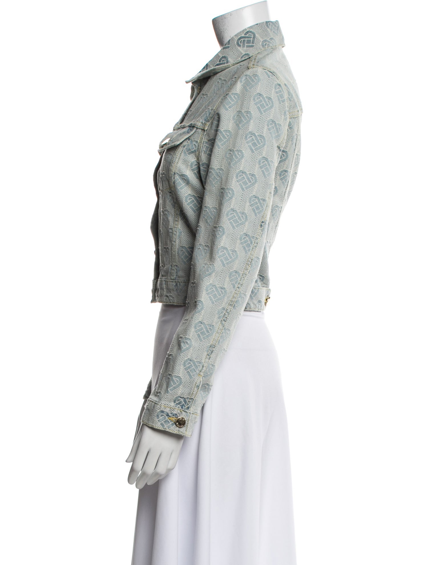 Casablanca 2024 Printed Denim Jacket