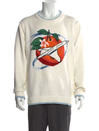 Casablanca 2022 Graphic Print Pullover