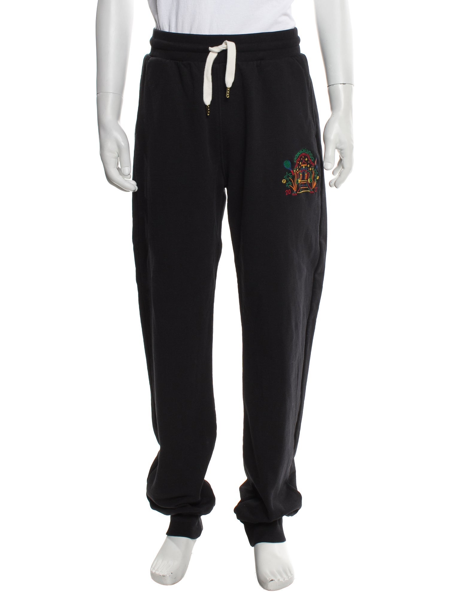 Casablanca 2023 Rainbow Crayon Temple Sweatpant Lounge Bottoms