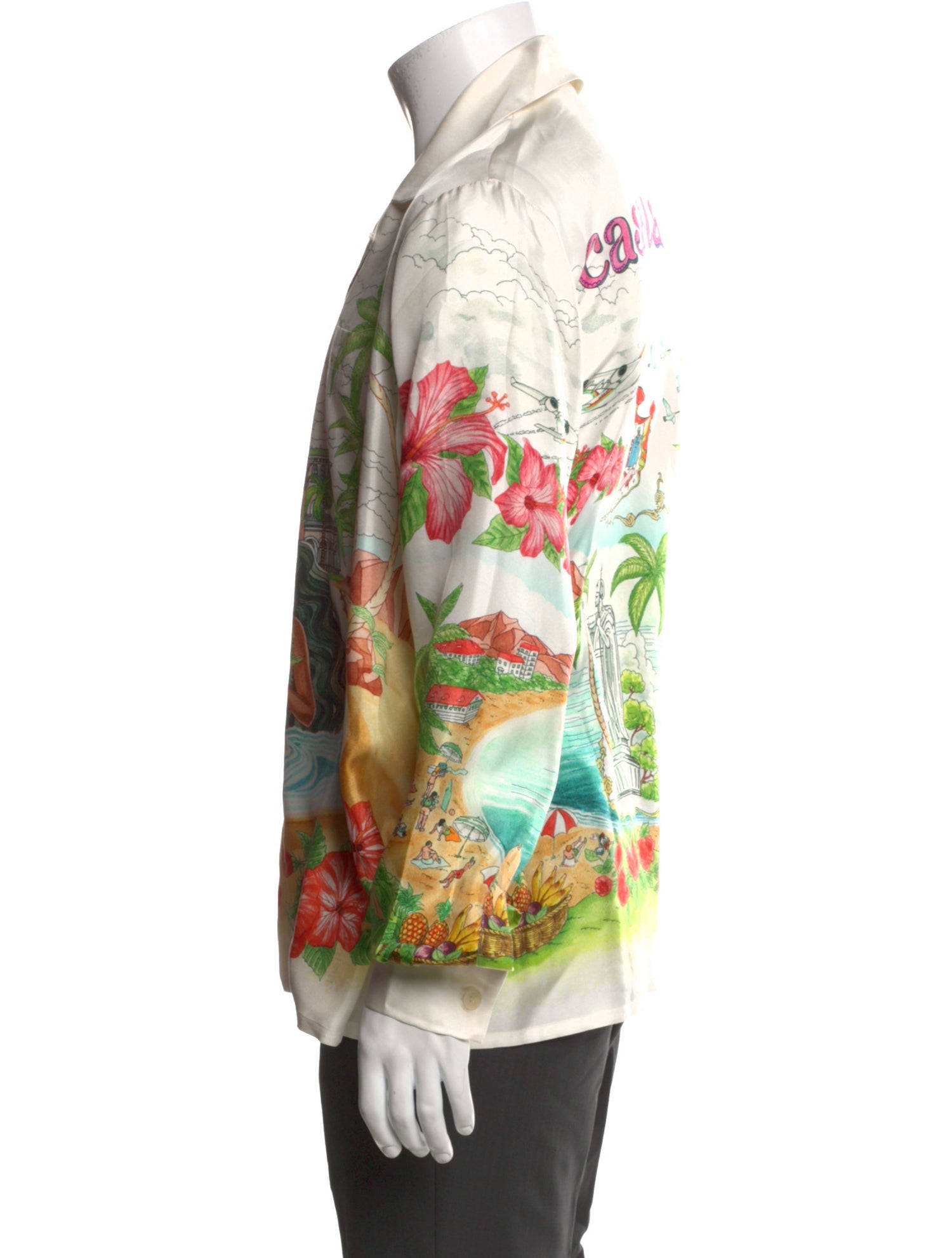 Casablanca 2021 Silk Shirt