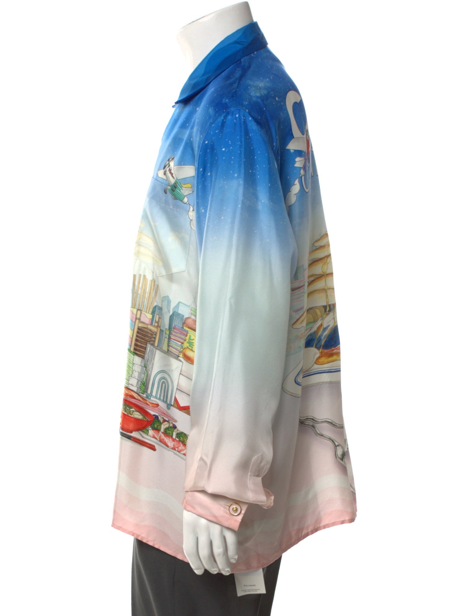 Casablanca Silk Printed Shirt