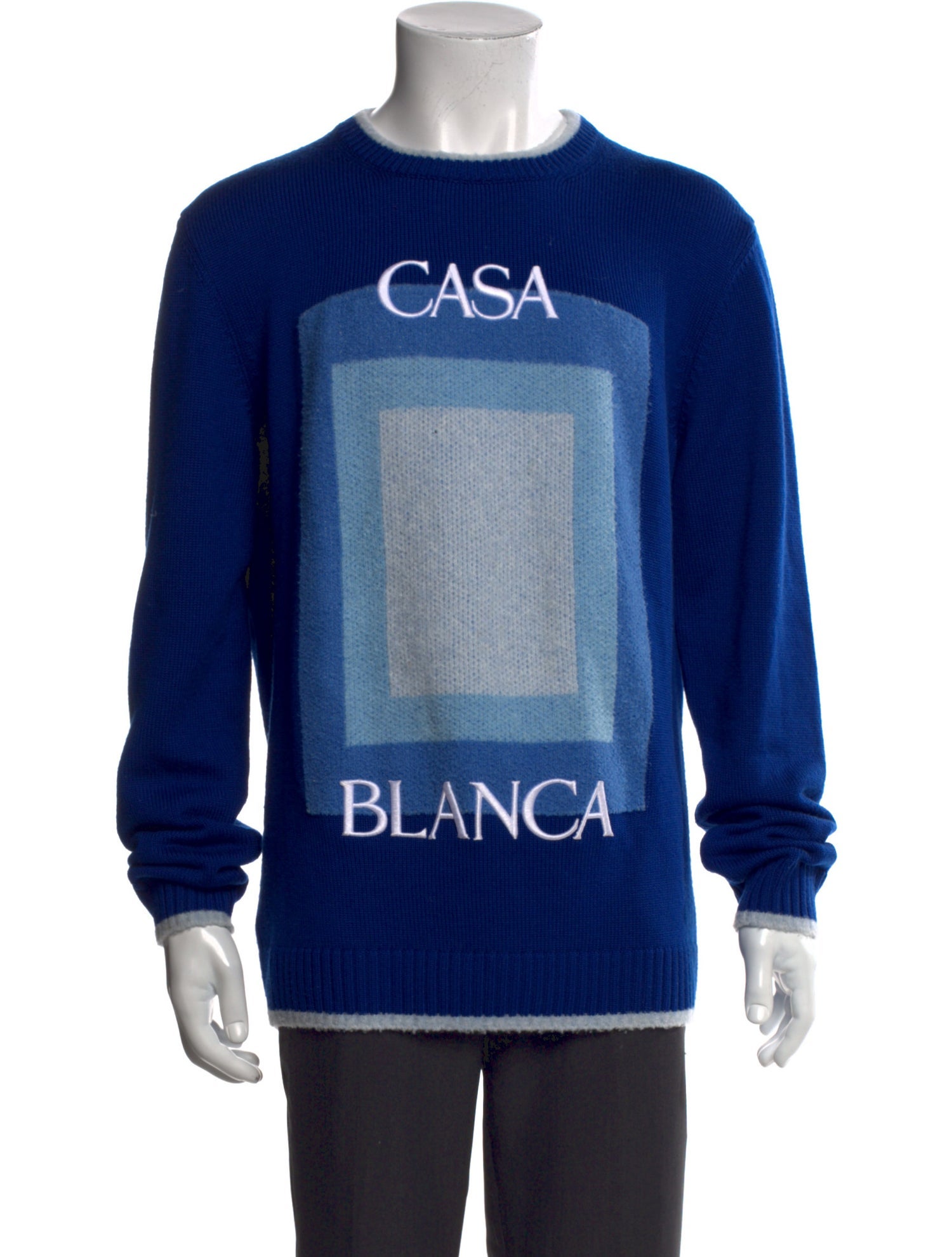 Casablanca Degrade Instaria Wool Pullover