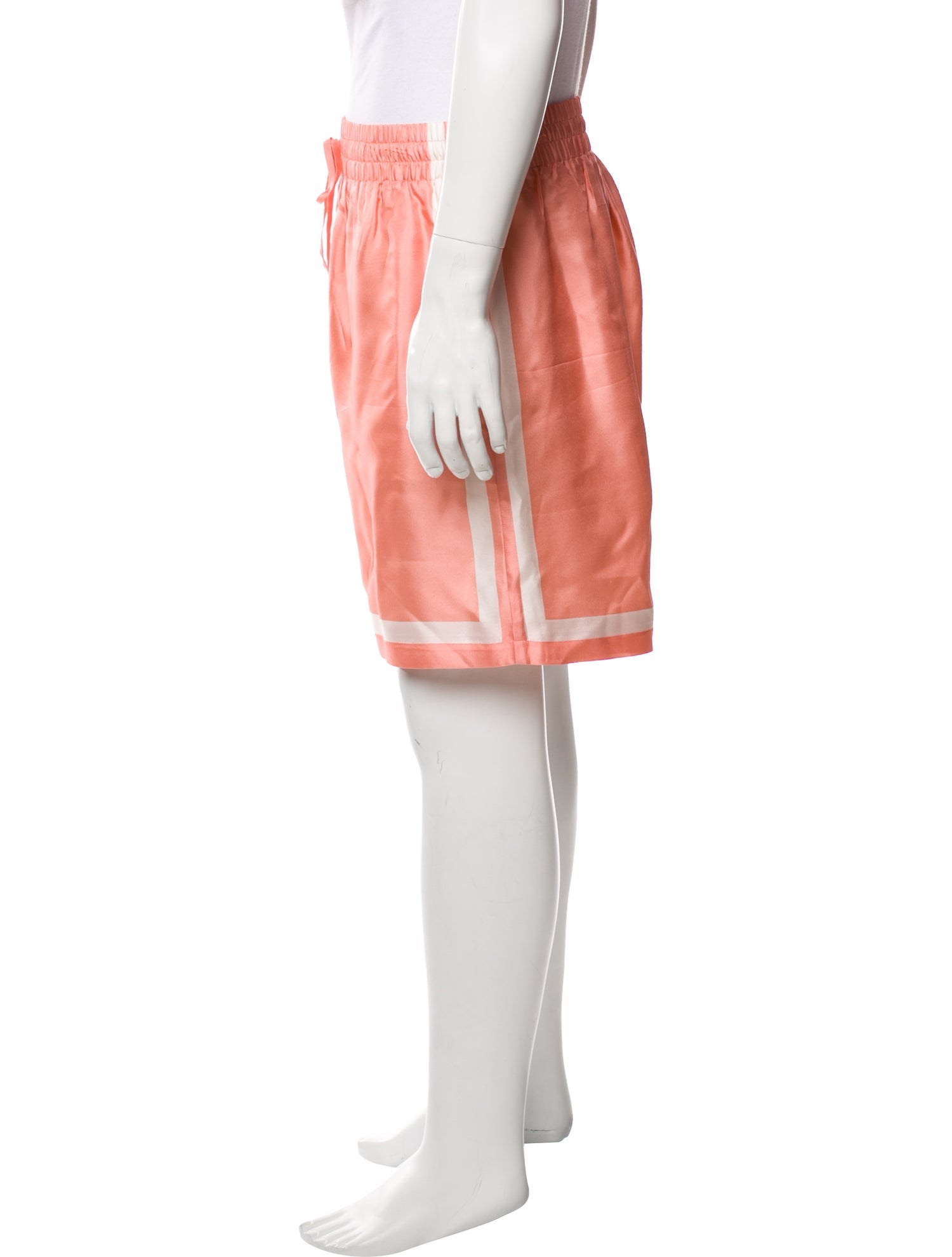 Casablanca Silk Jogger Shorts
