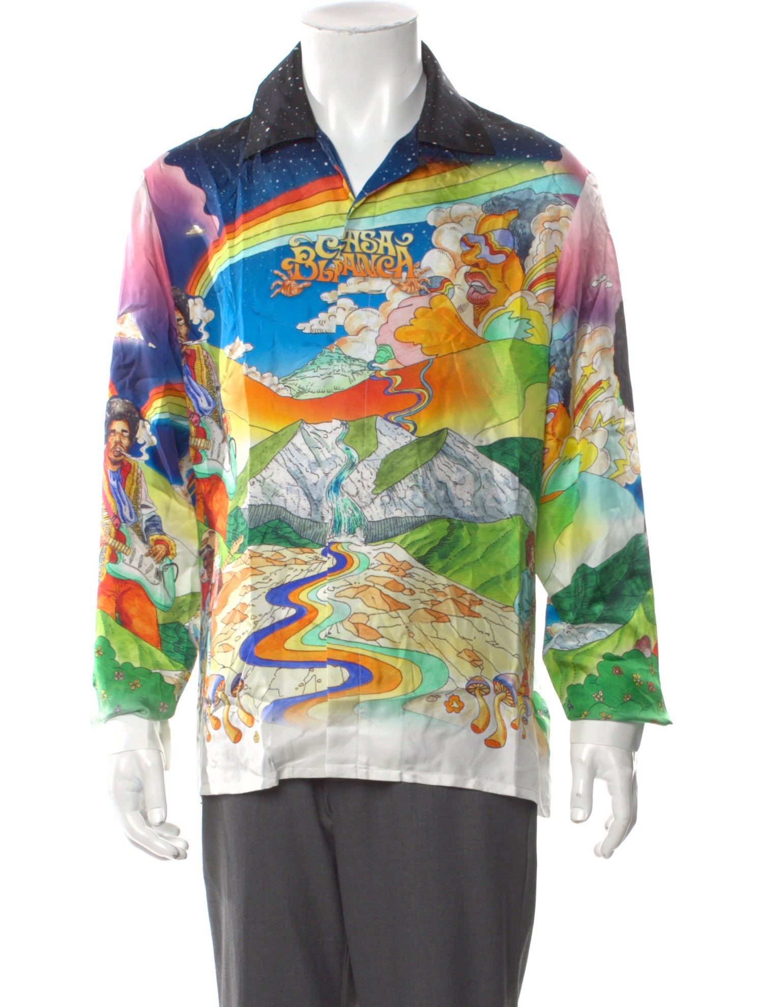 Casablanca 2025 Silk Shirt w/ Tags